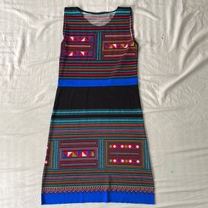 Hmong, toddler girl long dress. Sleeveless. Light and soft.